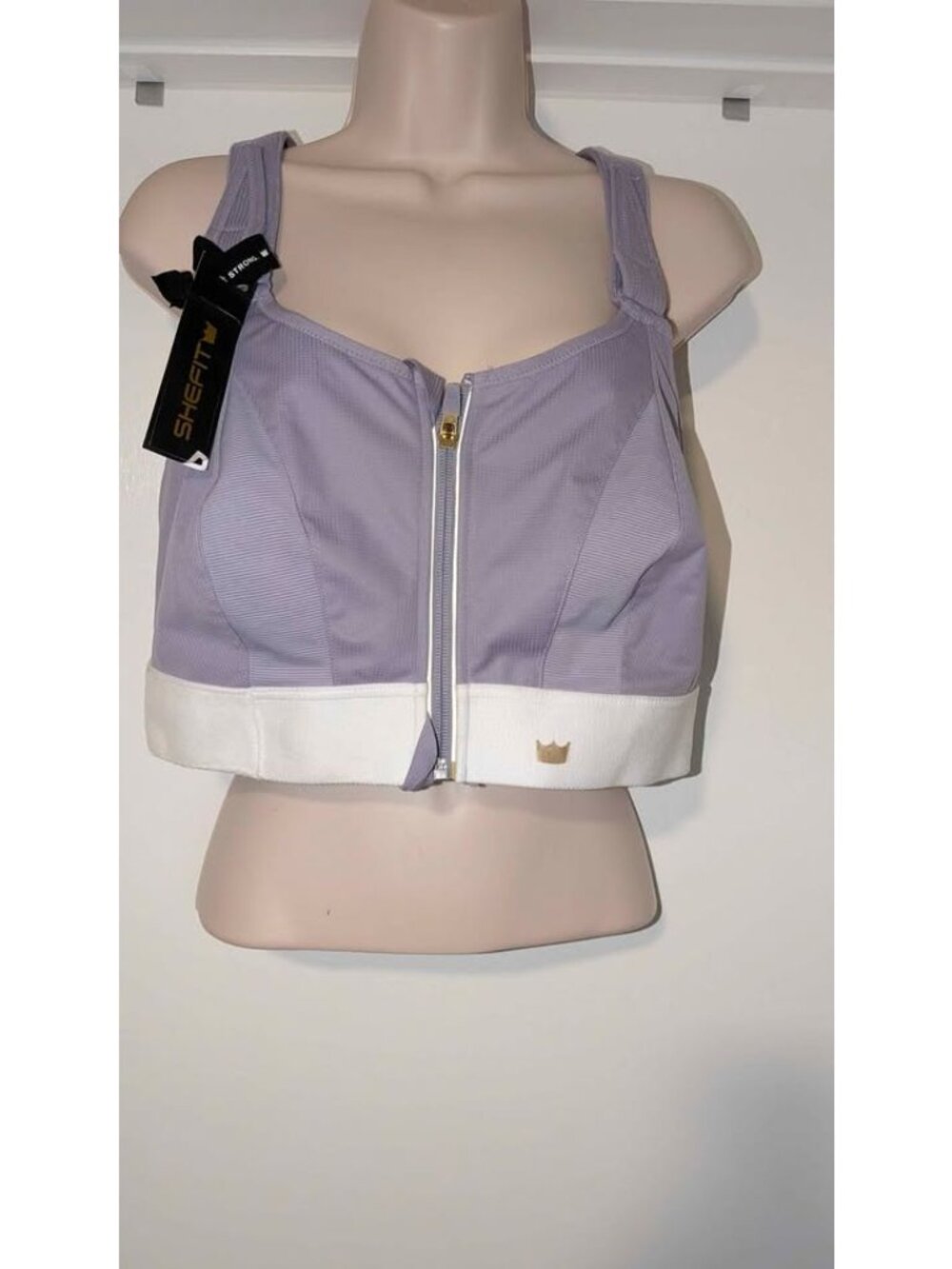 SHEFIT Ultimate Sports Bra Purple 3 Luxe NWT